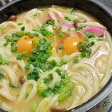 簡単！味噌煮込みうどん♪